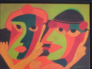 peinture de Josette Bude Laurent